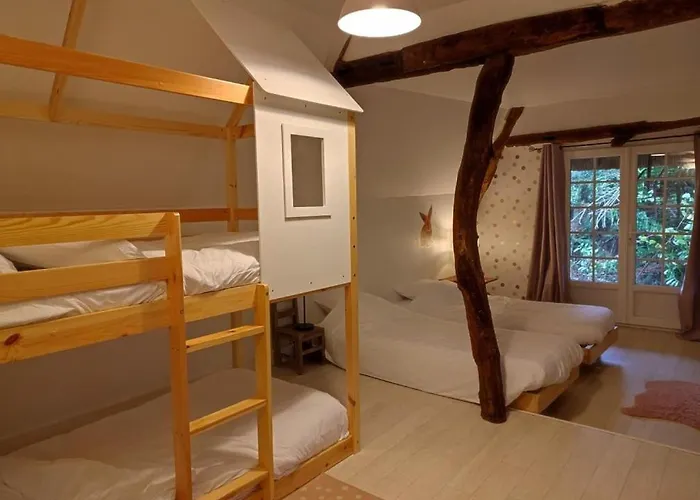 La Chaumière De Jacquotte Linge De Lits En Option Hébergement de vacances Limpiville